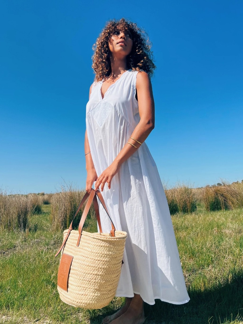 Laneway The Label Vintage Cotton Gown — image 6 of 8